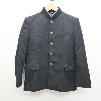 【中古】神奈川県 鶴嶺中学校 男子制服 2点 (学ラン・ズボン) sf063250