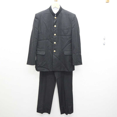 【中古】兵庫県 舞子高等学校 男子制服 3点 (学ラン・シャツ・ズボン) sf063263