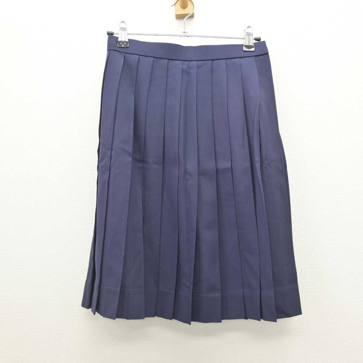 【中古】宮城県 常盤木学園高等学校 女子制服 3点 (セーラー服・スカート) sf063282