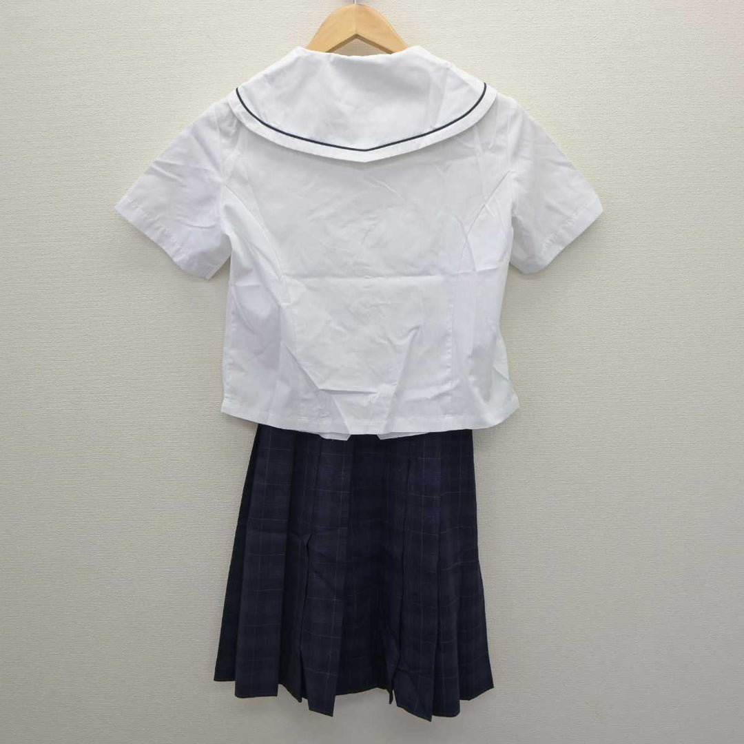 【中古】三重県 四日市高等学校 女子制服 3点 (セーラー服・スカート) sf063296 | 中古制服通販パレイド