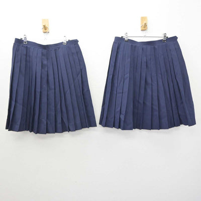 【中古】三重県 矢渕中学校 女子制服 2点 (スカート) sf063299