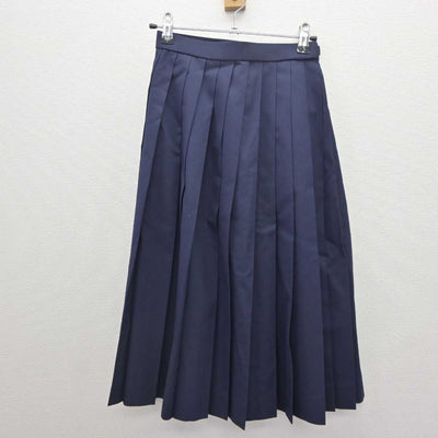 【中古】北海道 札幌市立中央中学校 女子制服 2点 (ベスト・スカート) sf063301