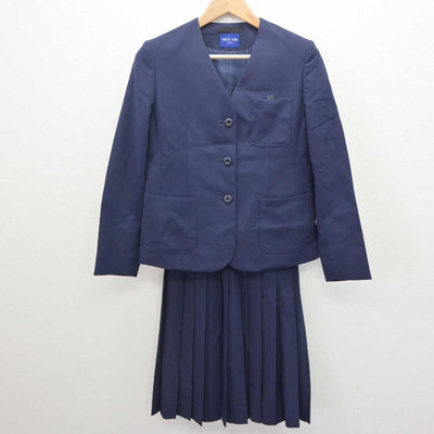 【中古】北海道 札幌市立中央中学校 女子制服 2点 (ブレザー・スカート) sf063302