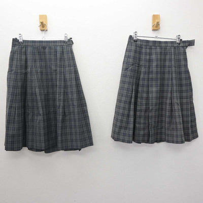 【中古】埼玉県 戸田市立戸田中学校 女子制服 2点 (スカート・スカート) sf063306