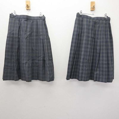 【中古】埼玉県 戸田市立戸田中学校 女子制服 2点 (スカート) sf063307