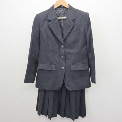 【中古】千葉県 銚子高等学校 女子制服 3点 (ブレザー・スカート) sf063309