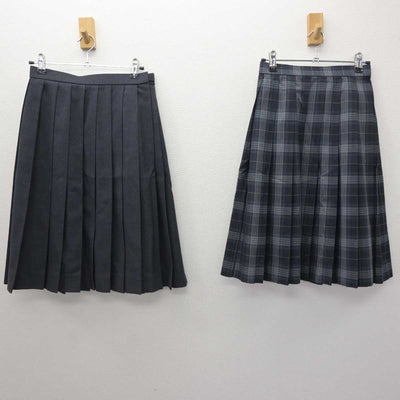 【中古】千葉県 銚子高等学校 女子制服 3点 (ブレザー・スカート) sf063309