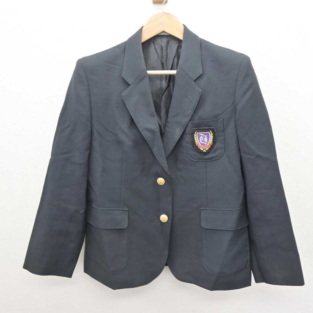 【中古】埼玉県 戸田市立戸田中学校 女子制服 3点 (ブレザー・スカート) sf063310