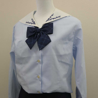 【中古】和歌山県 開智高等学校 女子制服 3点 (セーラー服・スカート) sf063315