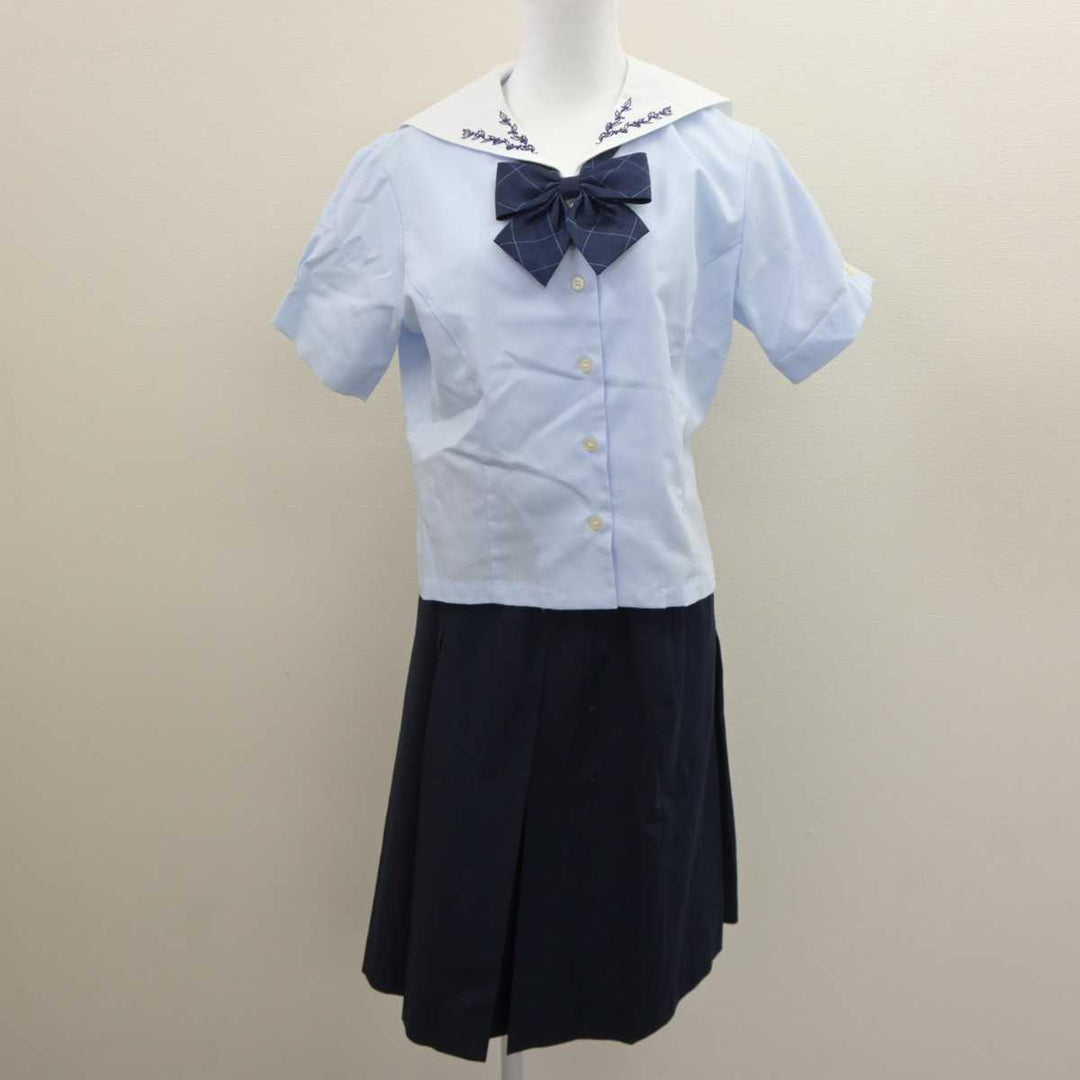 【中古】大阪府 開明中学校 女子制服 3点 (セーラー服・スカート) sf063319 | 中古制服通販パレイド