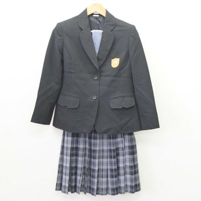 【中古】大阪府 咲くやこの花高等学校 女子制服 4点 (ブレザー・スカート) sf063323