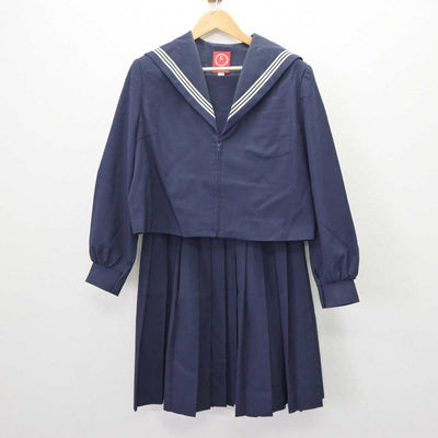 【中古】愛知県 一宮市立北部中学校 女子制服 2点 (セーラー服・スカート) sf063338