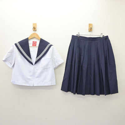 【中古】愛知県 一宮市立北部中学校 女子制服 3点 (セーラー服・スカート) sf063339