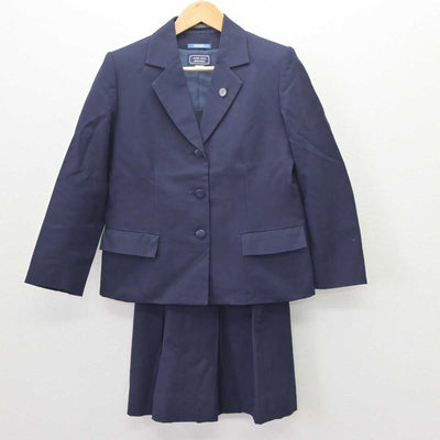 【中古】埼玉県 川越女子高等学校 女子制服 4点 (ブレザー・ベスト・スカート) sf063343