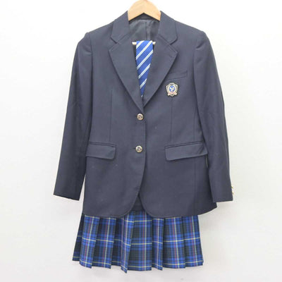 【中古】大分県 府内高等学校 女子制服 3点 (ブレザー・スカート) sf063346