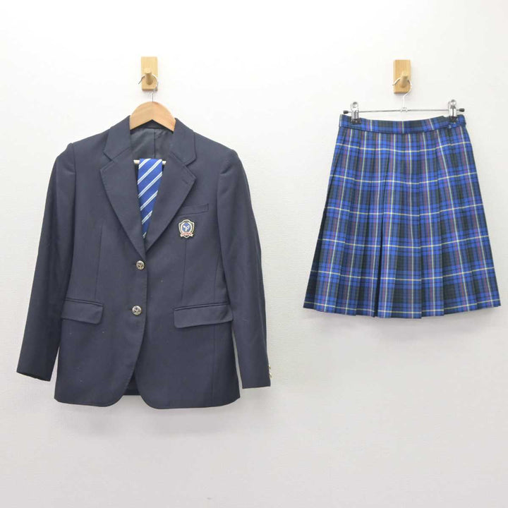 中古】大分県 府内高等学校 女子制服 3点 (ブレザー・スカート