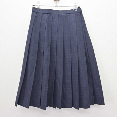 【中古】福岡県 福岡市立中学校標準服 女子制服 4点 (ブレザー・シャツ・スカート) sf063350