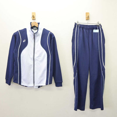 【中古】埼玉県 狭山経済高等学校 女子制服 2点 (ジャージ 上・ジャージ 下) sf063355