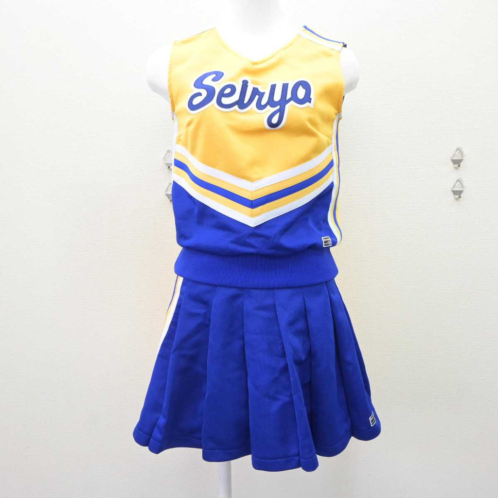 【中古】石川県 星稜高等学校/チアリーダー部ユニフォーム 女子制服 3点 (部活ユニフォーム 上・部活ユニフォーム 下) sf063359