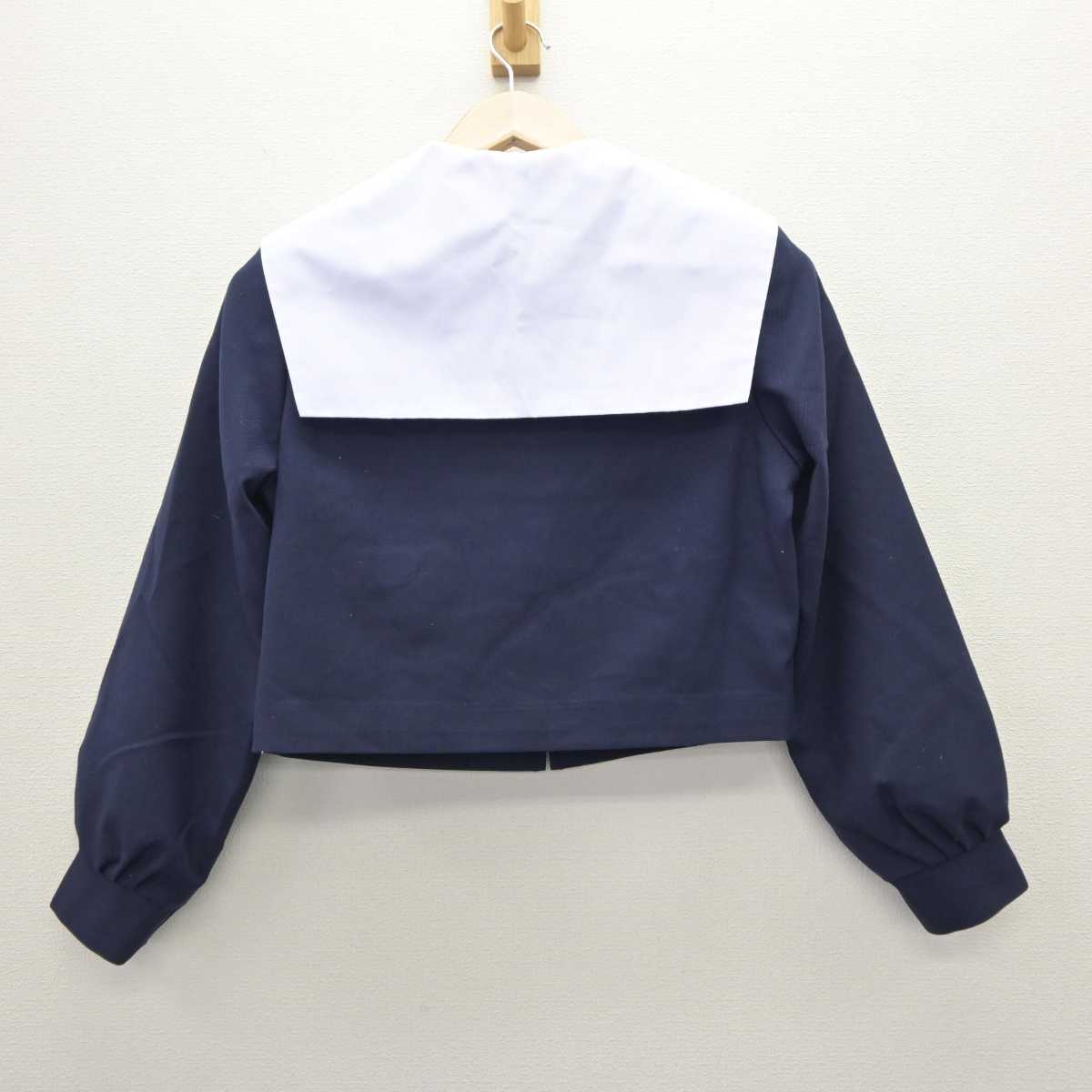 【中古】愛知県 宝神中学校 女子制服 3点 (セーラー服・セーラー服・スカート) sf063367