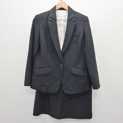 【中古】 事務服 女子制服 2点 (ジャケット・スカート) sf063371