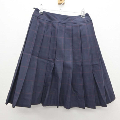 【中古】宮城県 宮城学院中学校高等学校 女子制服 4点 (ブレザー・ニット・スカート) sf063375