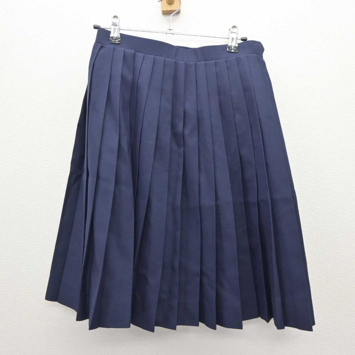 【中古】兵庫県 旭丘中学校 女子制服 3点 (セーラー服・スカート) sf063377