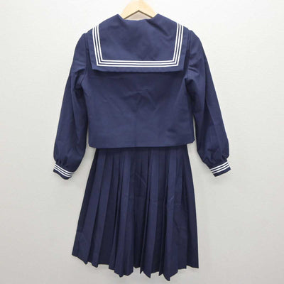 【中古】兵庫県 旭丘中学校 女子制服 2点 (セーラー服・スカート) sf063379