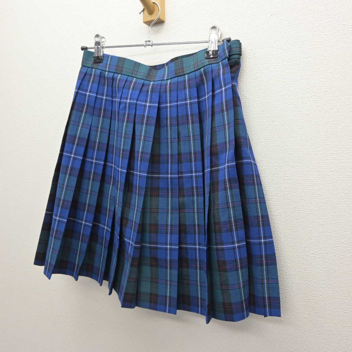 【中古】 ヒューマンキャンパス高等学校 女子制服 2点 (スカート) sf063389