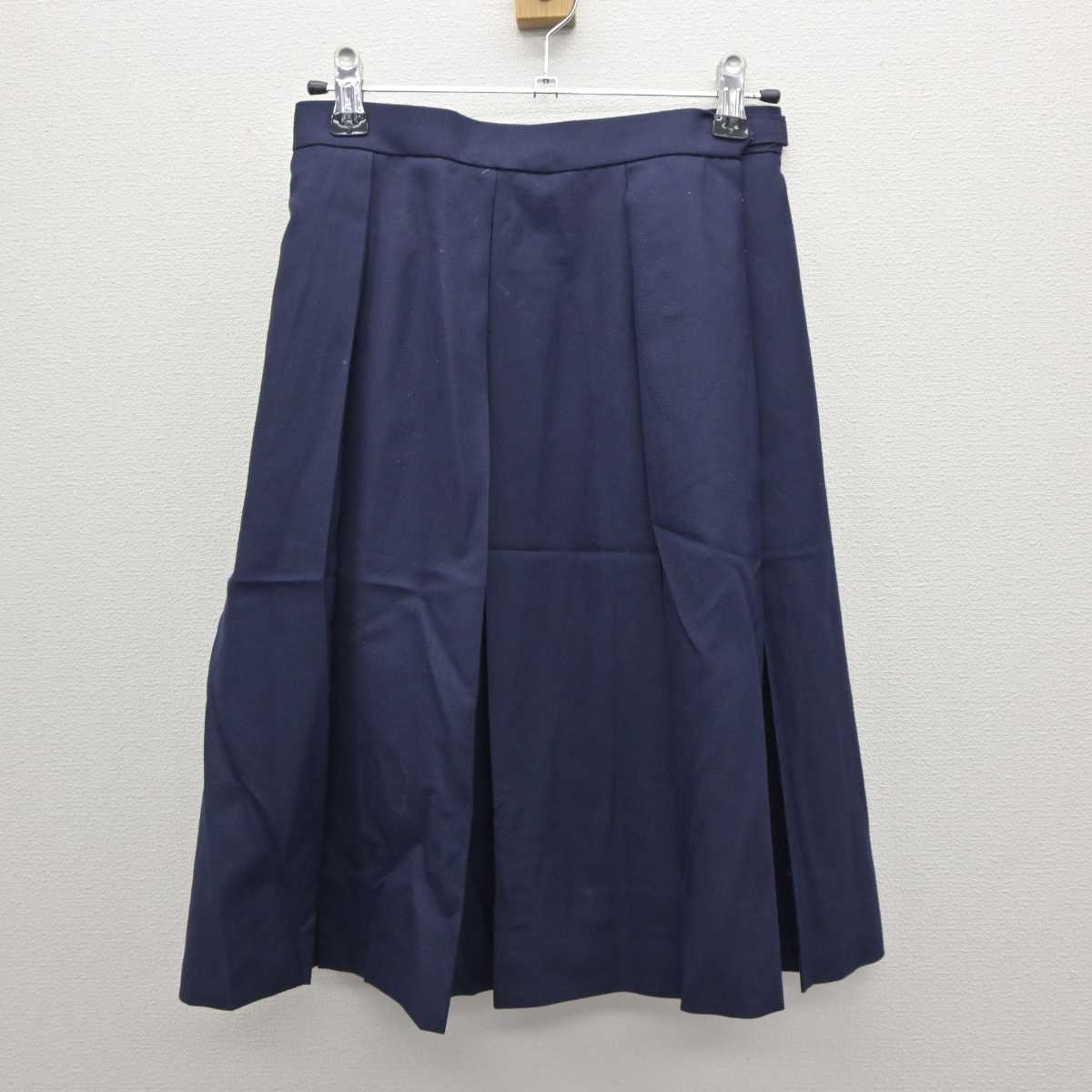 【中古】神奈川県 西谷中学校 女子制服 3点 (ブレザー・ベスト・スカート) sf063398