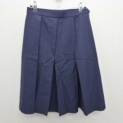 【中古】神奈川県 西谷中学校 女子制服 2点 (ベスト・スカート) sf063399