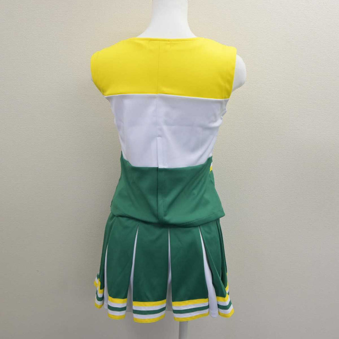 バトン部　ユニフォーム 中古】愛知県 鶴城中学校/バトン部ユニフォーム 女子制服 3点