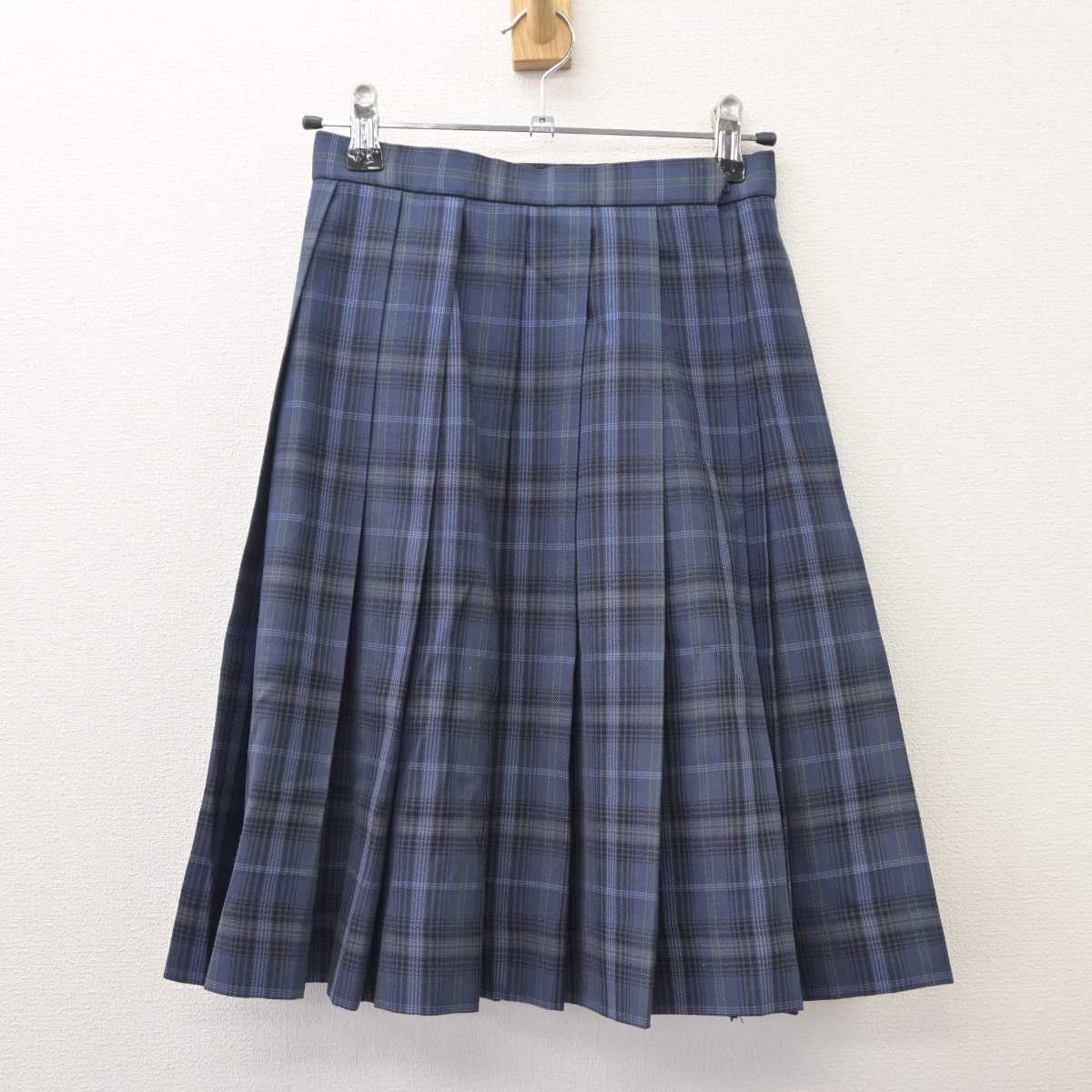 【中古】鳥取県 鳥取湖陵高等学校 女子制服 4点 (ブレザー・シャツ・スカート) sf063405