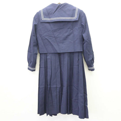 【中古】熊本県 出水南中学校 女子制服 3点 (セーラー服・ジャンパースカート) sf063408