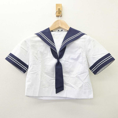 【中古】熊本県 出水南中学校 女子制服 3点 (セーラー服) sf063409