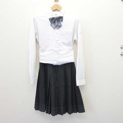 【中古】福岡県 光陵高等学校 女子制服 4点 (ブレザー・シャツ・スカート) sf063415