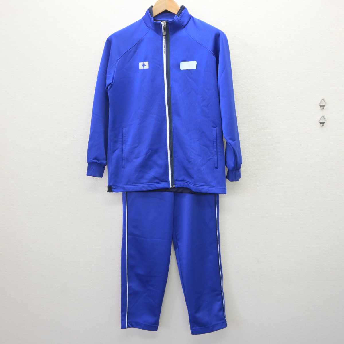 【中古】沖縄県 神森中学校 男子制服 2点 (ジャージ 上・ジャージ 下) sf063424