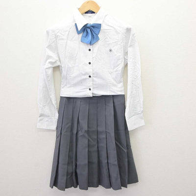 【中古】宮城県 東北生活文化大学高等学校 女子制服 4点 (ブレザー・シャツ・スカート) sf063429