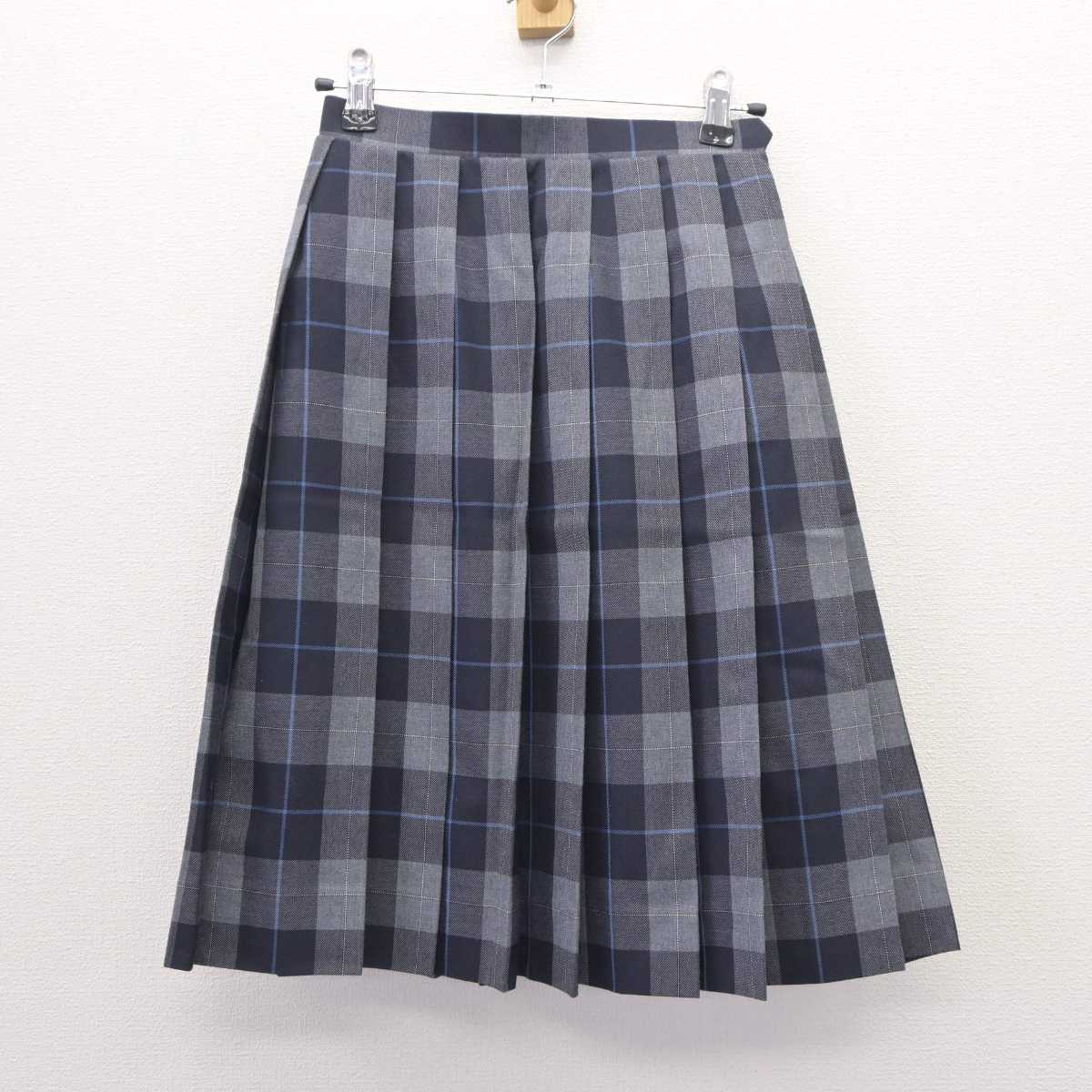 【中古】東京都 志村第一中学校 女子制服 5点 (ブレザー・シャツ・スカート) sf063437