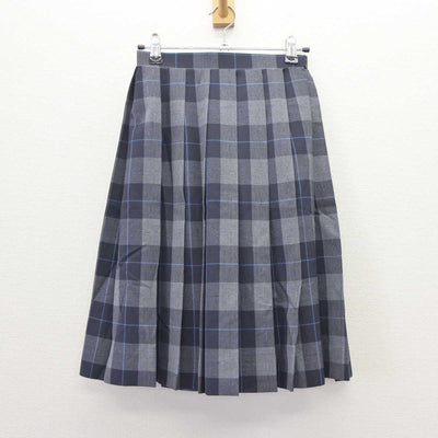 【中古】東京都 志村第一中学校 女子制服 3点 (ニットベスト・シャツ・スカート) sf063438