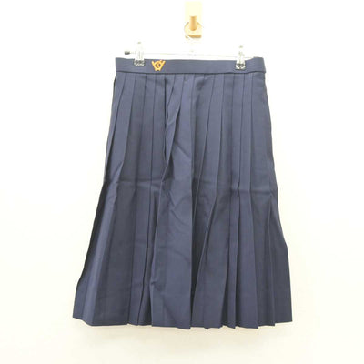 【中古】和歌山県 楠見中学校 女子制服 3点 (セーラー服・スカート) sf063444