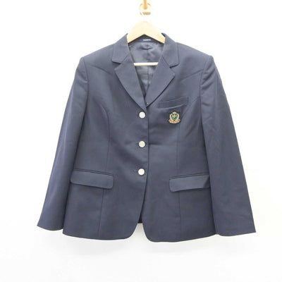 【中古】岐阜県 海津明誠高等学校 女子制服 3点 (ブレザー・スカート) sf063446