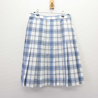 【中古】大阪府 大阪夕陽丘学園高等学校 女子制服 2点 (シャツ・スカート) sf063450