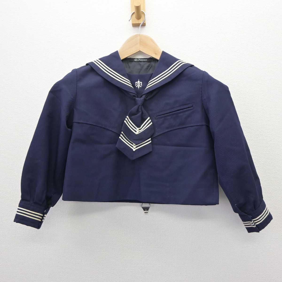 【中古】神奈川県 湘南白百合学園小学校 女子制服 2点 (ブレザー・セーラー服) sf063467