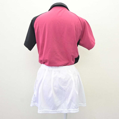 【中古】神奈川県 日吉台西中学校/テニス部ユニフォーム 女子制服 2点 (部活ユニフォーム 上・部活ユニフォーム 下) sf063478