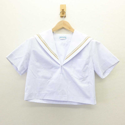 【中古】愛知県 雁が音中学校 女子制服 2点 (セーラー服・スカート) sf063483