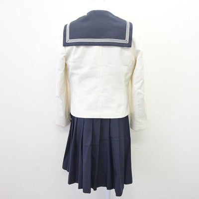 【中古】福井県 北陸高等学校 女子制服 4点 (ブレザー・セーラー服・スカート) sf063485