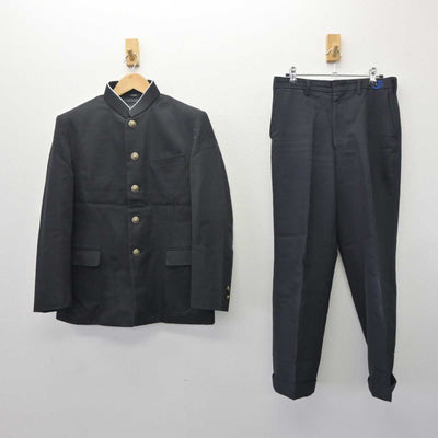 【中古】愛知県 雁が音中学校 男子制服 2点 (学ラン・ズボン) sf063490