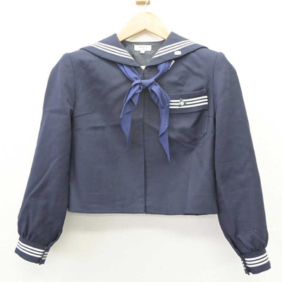 【中古】鹿児島県 伊集院高等学校 女子制服 5点 (セーラー服・セーラー服) sf063497