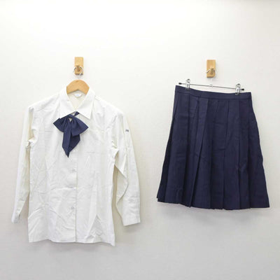 【中古】愛知県 安城学園高等学校 女子制服 4点 (ブレザー・シャツ・スカート) sf063510